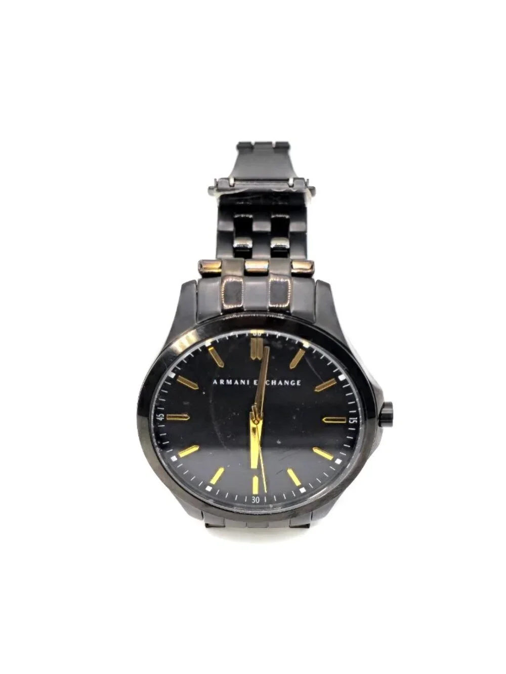 Armani Exchange Hampton AX2144 Men's Black Steel Watch 45mm